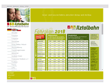 Tablet Screenshot of ilztalbahn.eu